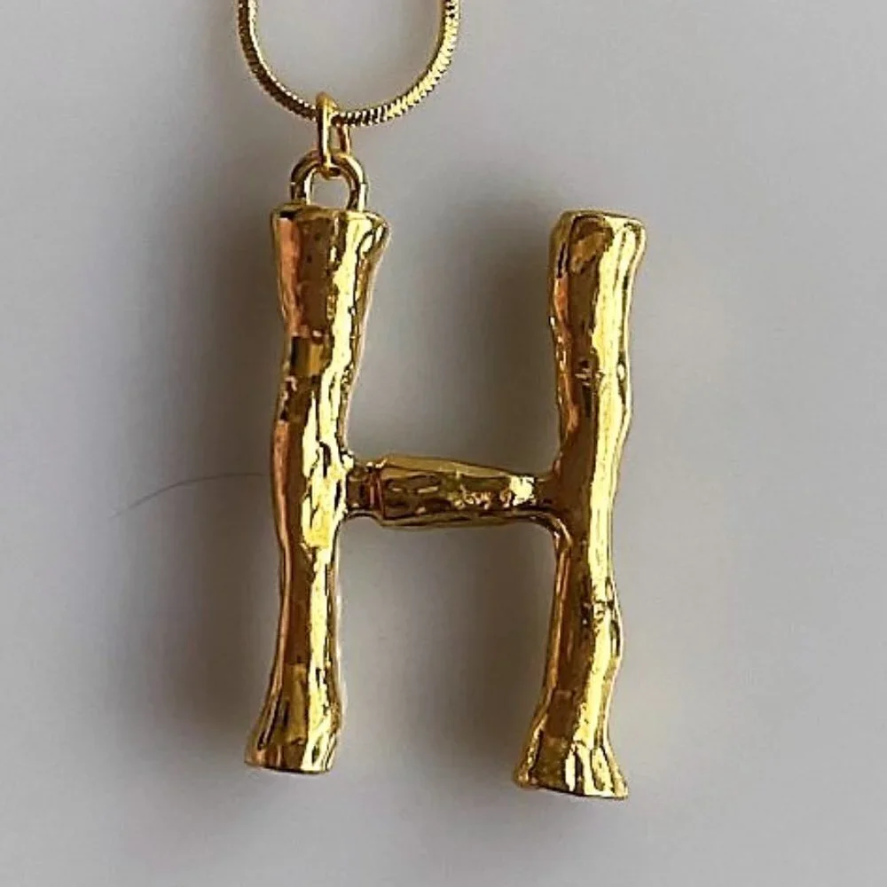BOHO-CHIC INITIAL H NECKLACE 20 INCH